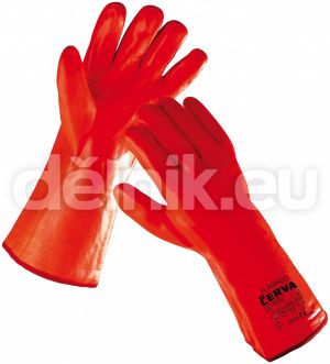 FLAMINGO zimní pracovní rukavice s PVC