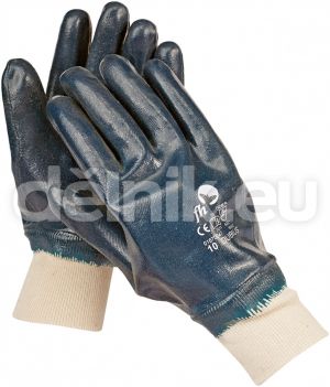 DUBIUS Pracovní rukavice celomáčené v nitrilu