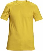 TEESTA tričko s krátkým rukávem, žluté