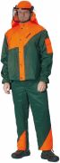 PLUTO pracovní ochranný oblek protipořezový zelená