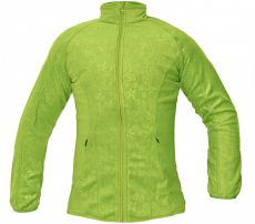 YOWIE zelená fleecová bunda