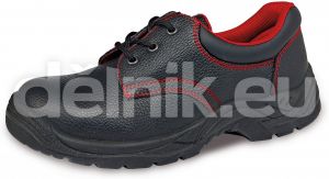 ULM SC-02-001 S1 polobotka bezpečnostní - černá/červená