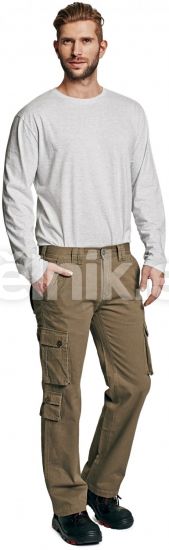 CHENA CRV kalhoty do pasu olivové