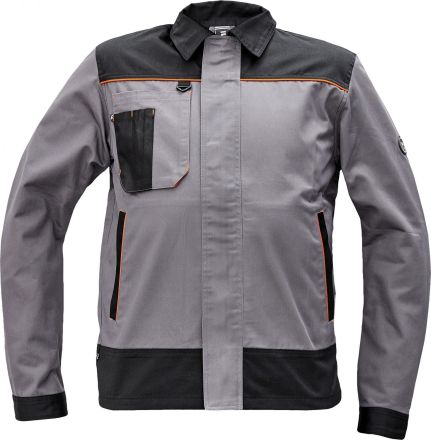 CREMORNE bunda šedá/černá