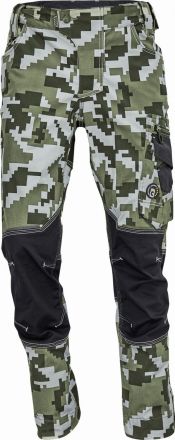 NEURUM CAMOUFLAGE kalhoty tmavě olivová