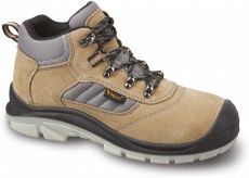 LISABON 2660-S1 kotníková bezpečnostní obuv - kožená v kombinaci s textilem