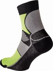 KNOXFIELD BASIC ponožky černá/žlutá