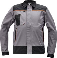 CREMORNE bunda šedá/černá