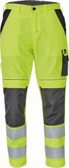 MAX VIVO HI-VIS kalhoty žlutá