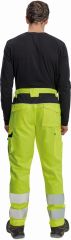 MAX VIVO HI-VIS kalhoty žlutá