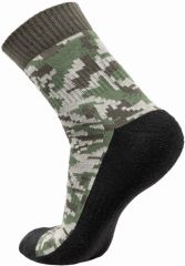 NEURUM CAMOUFLAGE ponožky tmavě olivová
