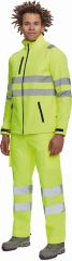 MURCIA HI-VIS softshellová bunda žlutá