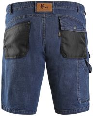 MURET kraťasy jeans modro/černé