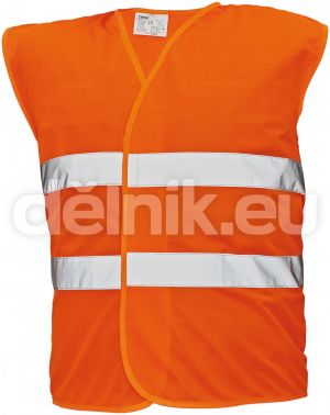 LYNX reflexní pracovní vesta - oranžová