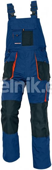 EMERTON NAVY pracovní kalhoty s laclem