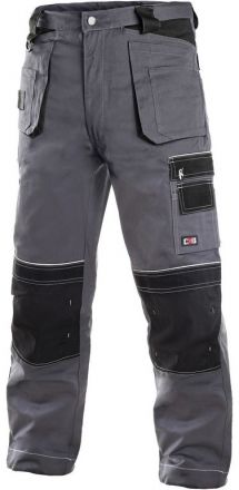 ORION TEODOR kalhoty - šedo-černé