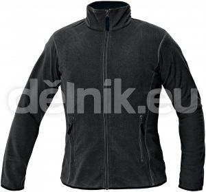 GOMTI fleecová bunda černá