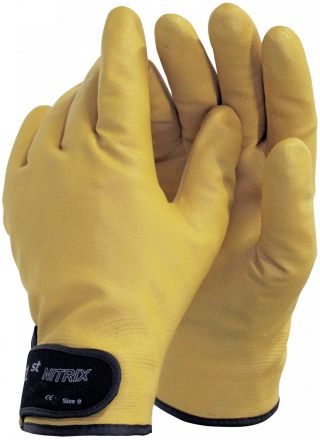 1st NITRIX pracovní rukavice máčené v nitrilu