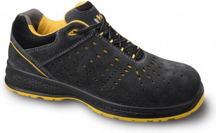 BARCELONA 2175-S1 ESD polobotka bezpečnostní - kožená v kombinaci s textilem