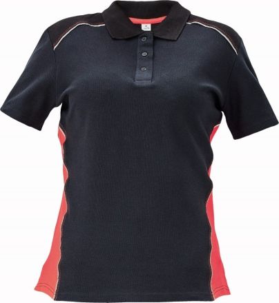 KNOXFIELD LADY polokošile antracit/červená