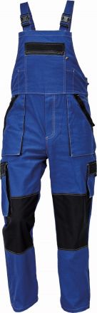 MAX SUMMER kalhoty s laclem modrá/černá