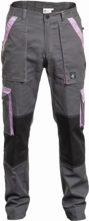 MAX SUMMER LADY kalhoty šedá/fialová