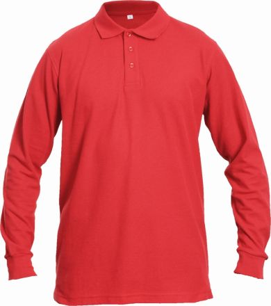 SANGU polokošile s dlouhým rukávem červená