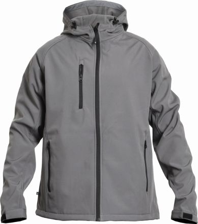 BEGNA softshellová bunda šedá