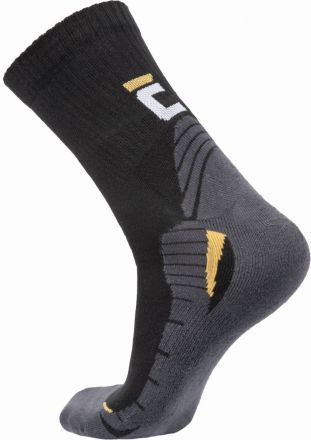 KAUS ponožky černá/šedá