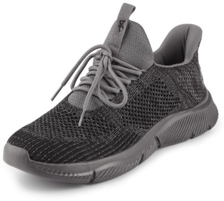 BARBADOS polobotka šedo-černá