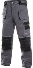 ORION TEODOR kalhoty - šedo-černé