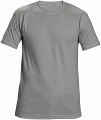 GARAI 190GSM černé tričko s krátkým rukávem