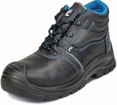 RAVEN XT S3 kotníková bezpečnostní obuv zimní - černá/modrá