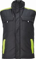 MAX VIVO zimní vesta černá/žlutá