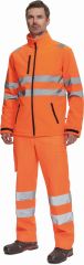 MURCIA HI-VIS softshellová bunda oranžová