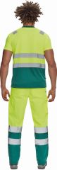 MONZON HI-VIS tričko žlutá/zelená
