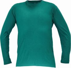 CAMBON tričko s dlouhým rukávem tmavě zelená