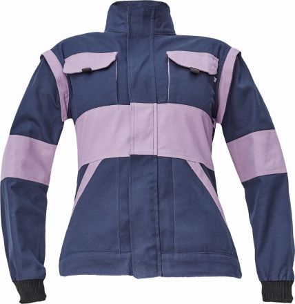 MAX NEO LADY bunda - tmavě modrá/fialová