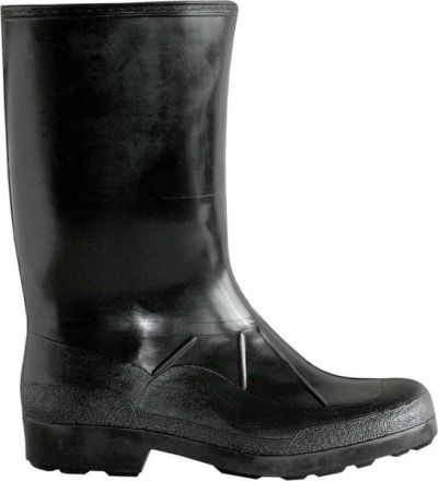 Gumové pracovní holínky černé