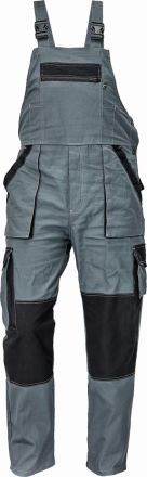 MAX SUMMER kalhoty s laclem antracit/černá