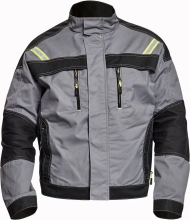 URAN bunda šedá/černá