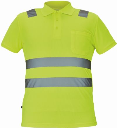 JAEN HI-VIS polokošile žlutá