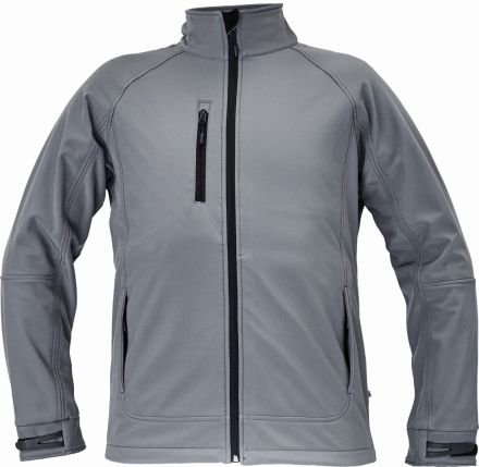 CHITRA softshellová bunda šedá