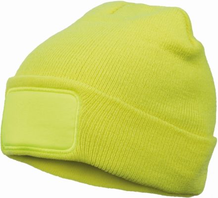 MEEST pletená čepice žlutá