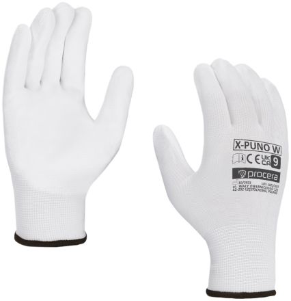 X-PUNO WHITE rukavice PU