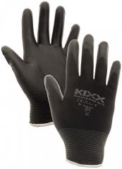 BOUNCING BLACK nylonové rukavice