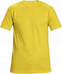 GARAI 190GSM žluté tričko s krátkým rukávem