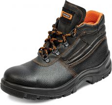ERGON ALFA S1P kotníková bezpečnostní obuv - černá/oranžová