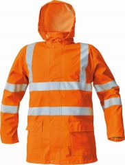 SIRET HI-VIS SOUPRAVA bunda a kalhoty oranžová