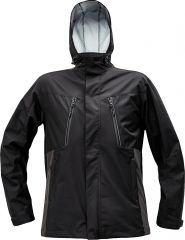 NULATO softshellová bunda šedá